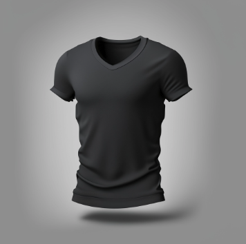 Custom V-Neck Apparel - All Cotton