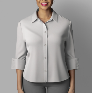 Custom blouse Apparel - All Cotton